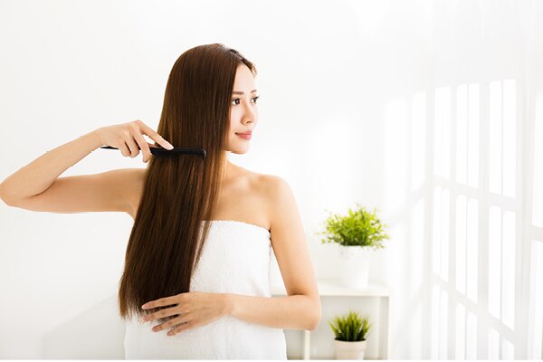 Use a wide-tooth comb Use a wide-tooth comb