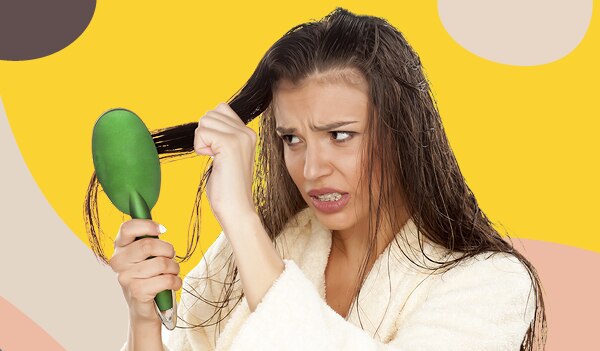 Hold up — is brushing your hair when it's wet a bad thing? We investigate 